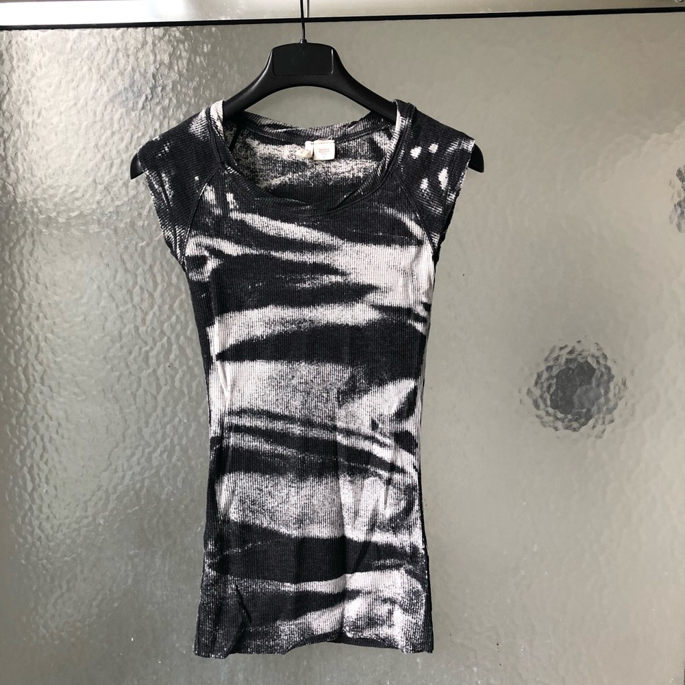 Black and White Women's Top